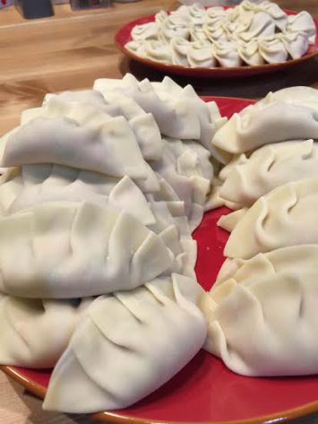 水餃子パーティー